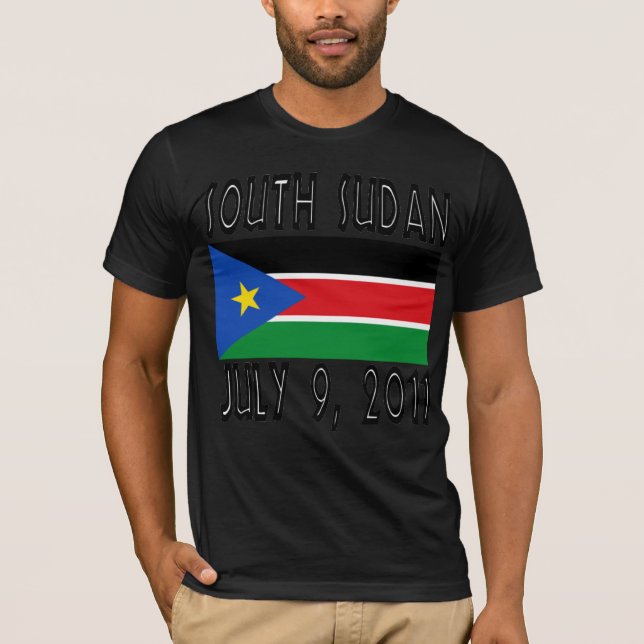 Camiseta del sur de Sudán (Anverso)