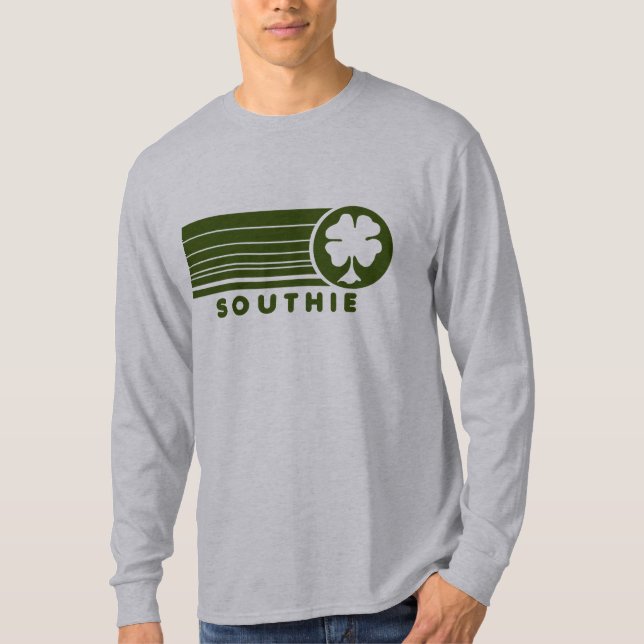 Camiseta del sur del irlandés de Southie Boston (Anverso)