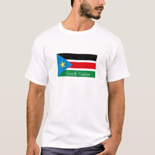Camiseta del sur del recuerdo de la bandera de