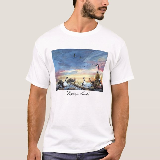 Camiseta del sur del vuelo (Anverso)