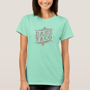 Camiseta del Taco del vintage - camisa chicana