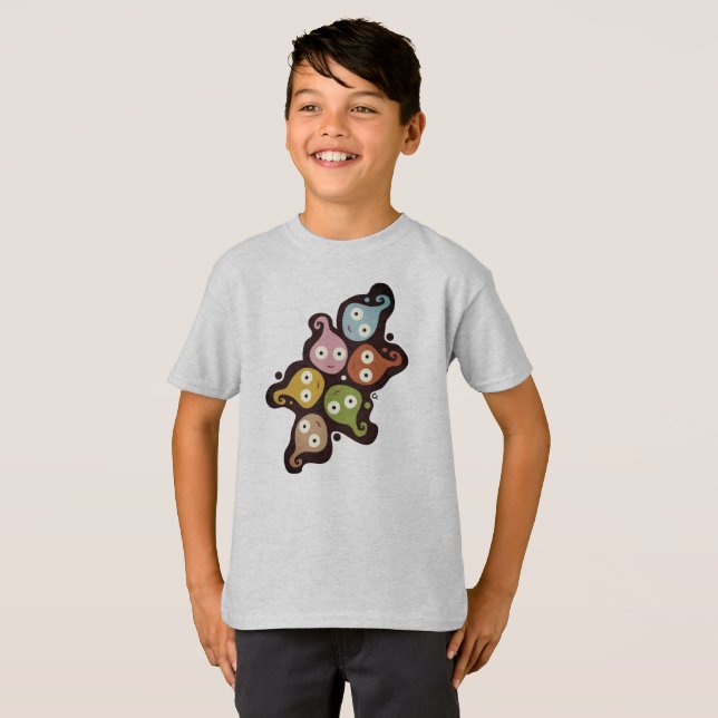 Camiseta del Tadpole de los muchachos (Anverso completo)