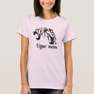 Camiseta del Taekwondo de la mamá del tigre