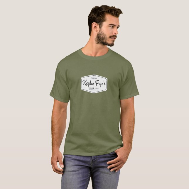 Camiseta del taller de reparaciones de Kaylee Frye (Anverso completo)