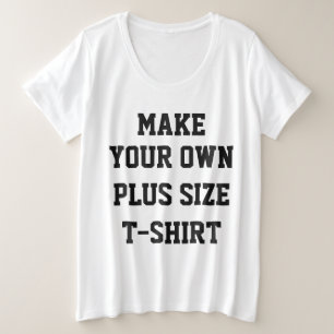 Camiseta del tamaño extra grande de las mujeres