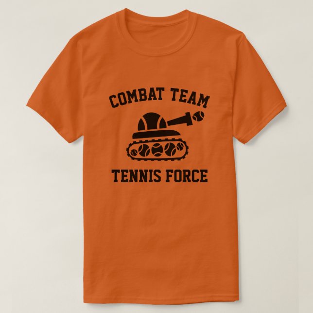 Camiseta del tanque de la fuerza de tenis del equi (Diseño del anverso)