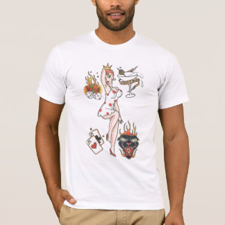 Camiseta del tatuaje de la ruina "del hombre