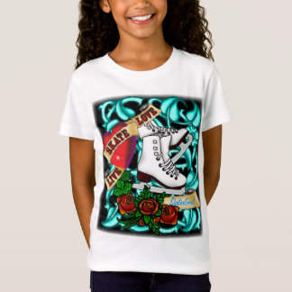 Camiseta del tatuaje de SkaterGirl