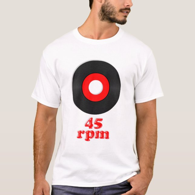 Camiseta del TBA 45 RPM (Anverso)