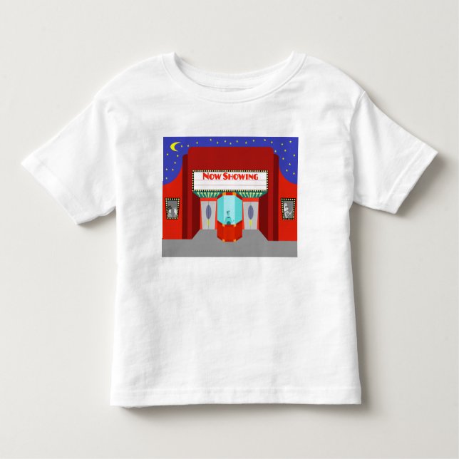 Camiseta del Teatro de Cine Retro (Anverso)