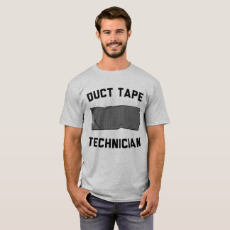 Camiseta del técnico de la cinta aislante