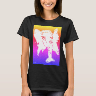 Camiseta del tema del elefante con diseño único