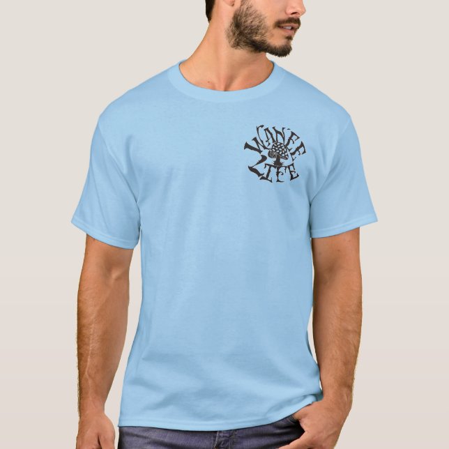 Camiseta del teñido anudado del ciclón de los (Anverso)