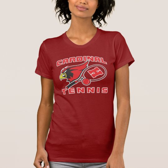 Camiseta del tenis de los cardenales de Harlingen