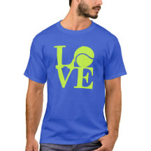 Camiseta del tenis del AMOR