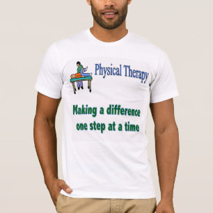Camiseta del terapeuta físico
