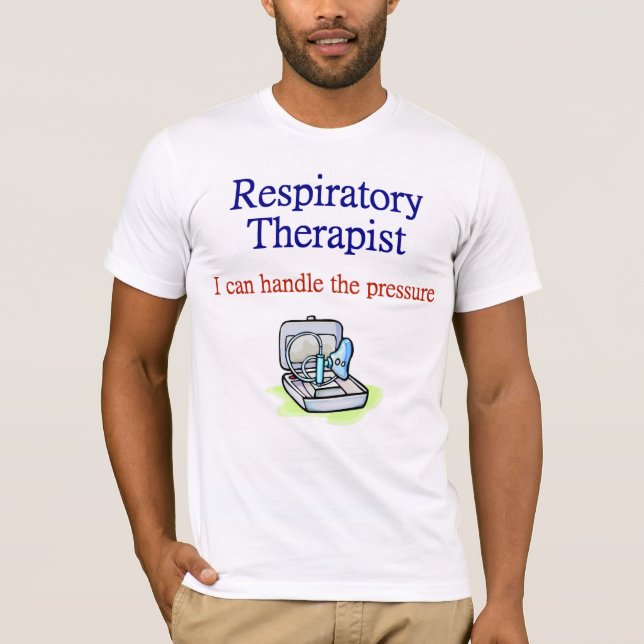 Camiseta del terapeuta respiratorio (Anverso)