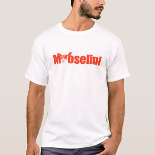 Camiseta del texto de Mooselini