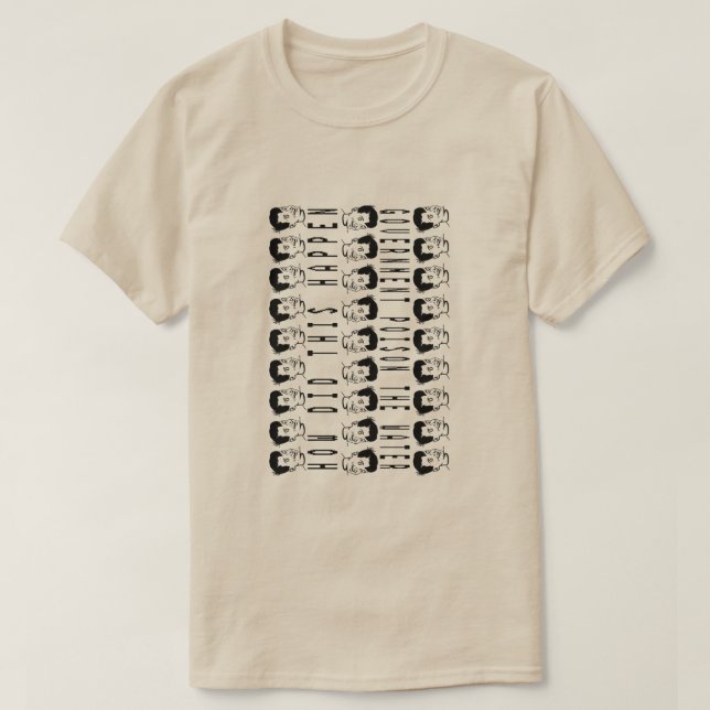 camiseta del thewater de la ebullición (Diseño del anverso)