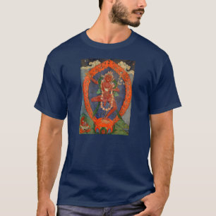 Camiseta del tibetano de Vajrayogini de la tela de