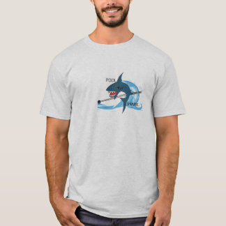 Camiseta del tiburón 2 de la piscina