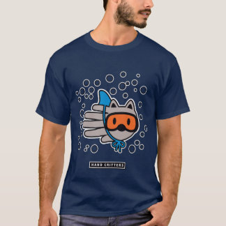 Camiseta del tiburón de gato