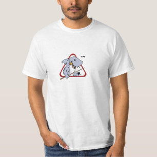 Camiseta del tiburón de la piscina