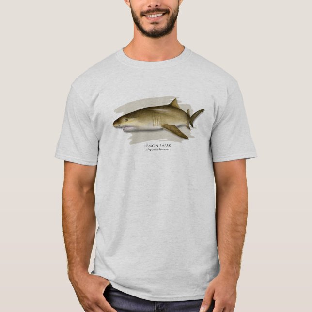 Camiseta del tiburón de limón (Anverso)