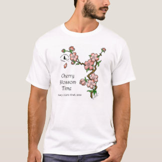 Camiseta del tiempo de la flor de cerezo (SGVCF)