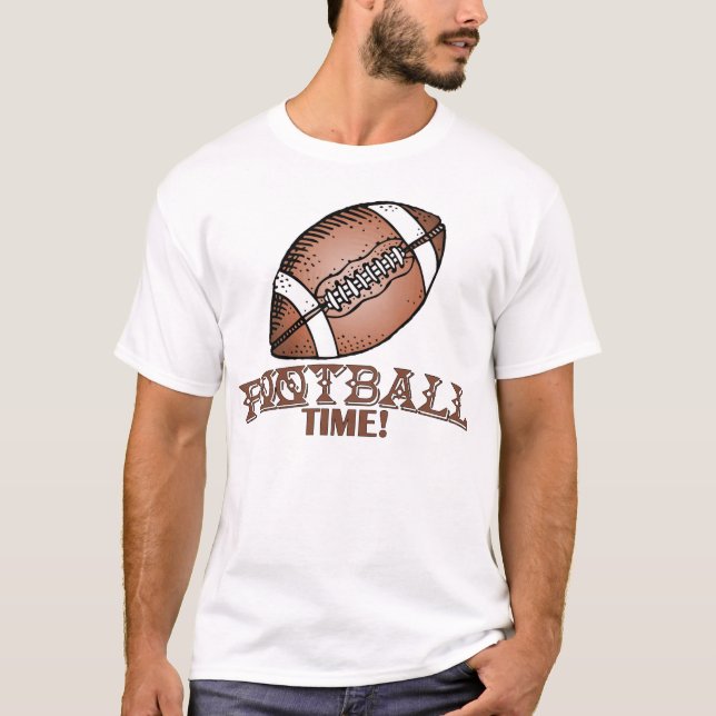 Camiseta del tiempo del fútbol (Anverso)