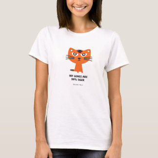 Camiseta del tigre de las mujeres
