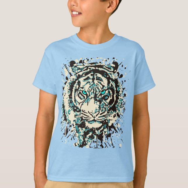 Camiseta del tigre siberiano | Camiseta de tigre c (Anverso)