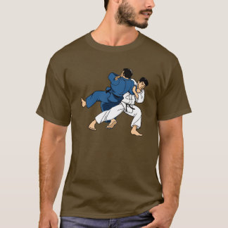 camiseta del tiro de judo