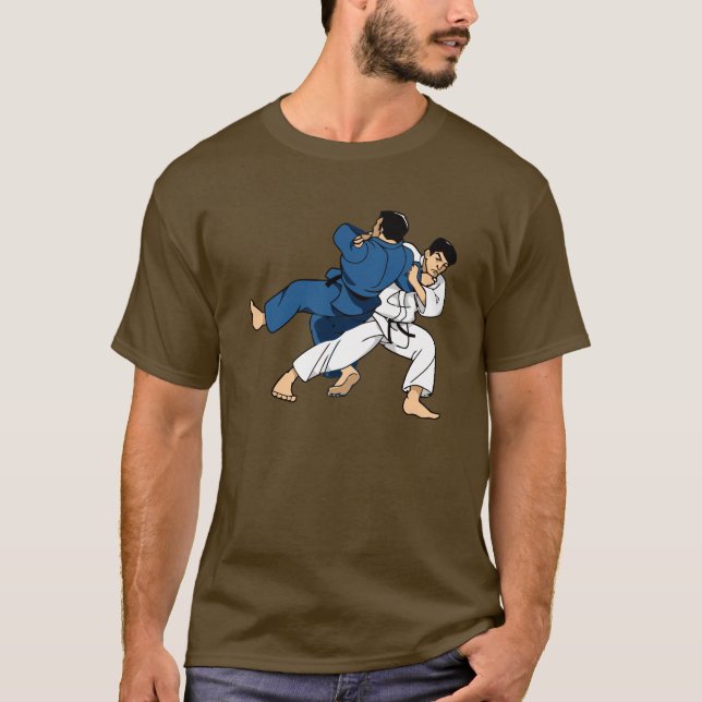 camiseta del tiro de judo (Anverso)