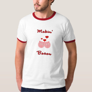 Camiseta del tocino de Makin