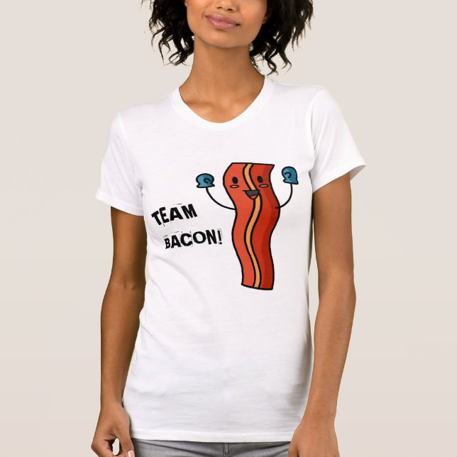 Camiseta del tocino del equipo (Anverso)