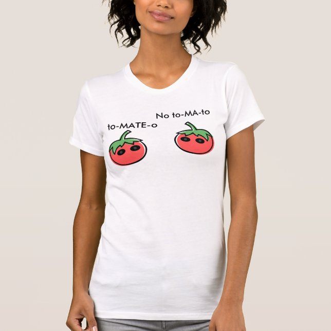 camiseta del tomate (Anverso)