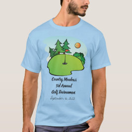 Camiseta del torneo de golf Country Club Charity E