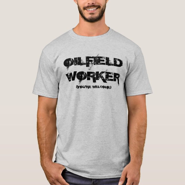 Camiseta del trabajador del campo petrolífero (Anverso)