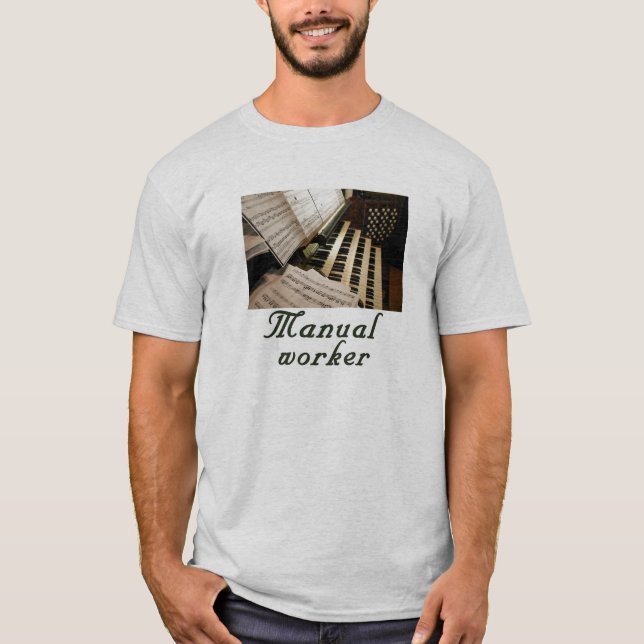Camiseta del trabajador manual (Anverso)