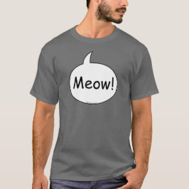 Camiseta del traje del gato
