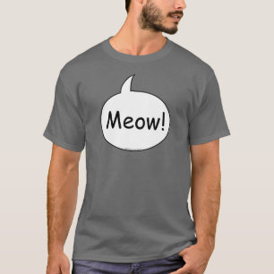 Camiseta del traje del gato