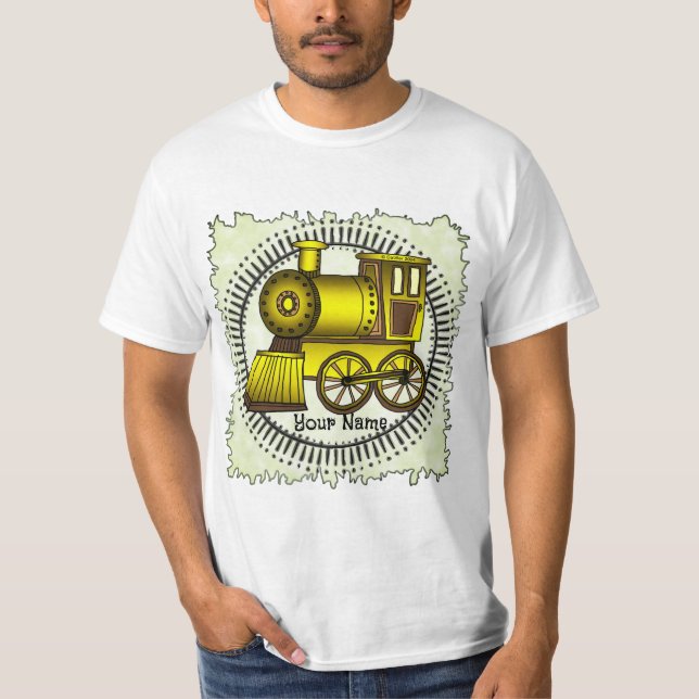 Camiseta del tren amarillo (Anverso)