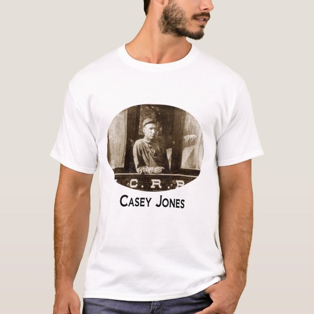 Camiseta del tren de Casey Jones (Anverso)