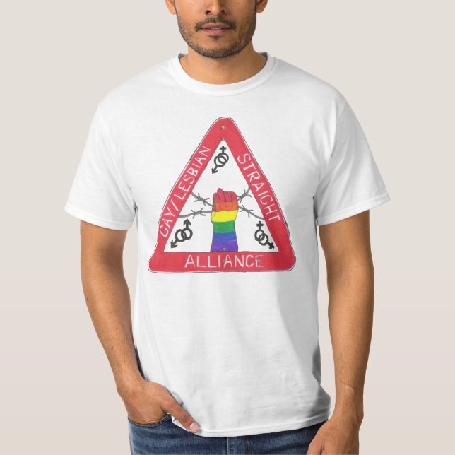 Camiseta del triángulo de GSA (Anverso)