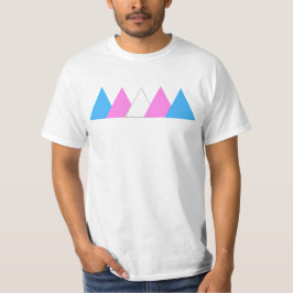 Camiseta del triángulo del orgullo del transporte