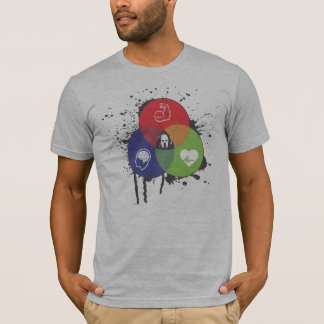 Camiseta del Trifecta del diagrama de Venn