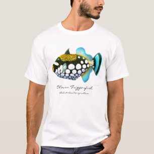Camiseta del Triggerfish del payaso