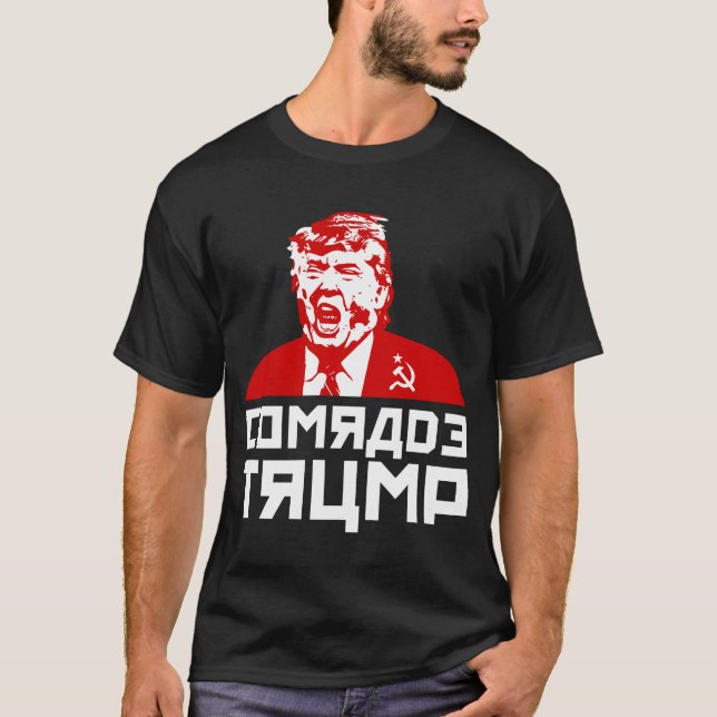 Camiseta del triunfo: "CAMARADA TRUMP " (Anverso)