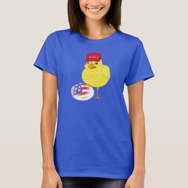 Camiseta del triunfo del polluelo de MAGA (Anverso)